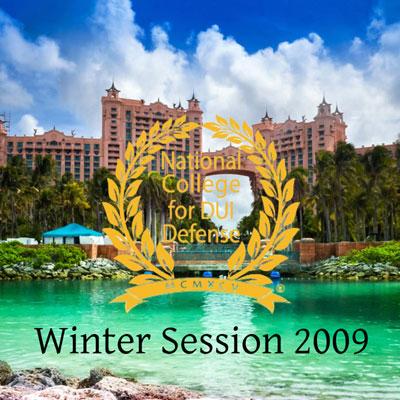 2009 Winter Session Written Materials (Paradise Island Bahamas)