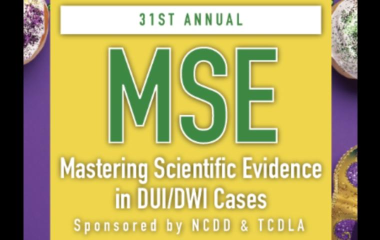 31st Annual Mastering Scientific Evidence