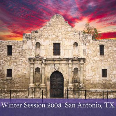 2003 Winter Session Written Materials (San Antonio, TX)